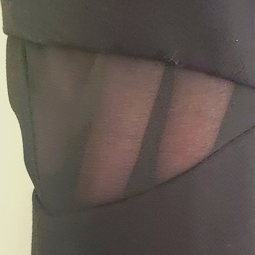 Forever 21 Little Black Dress wCutouts/Mesh Panels - Picture 4 of 9
